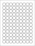 0.75x0.75 circle labels  65782