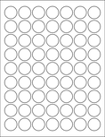 1x1 circle labels  24741