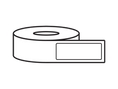 2.5x7inchrolllabel core3  91173