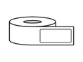3x7inchrolllabel core3  32786