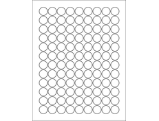 0.75x0.75 circle labels  27720