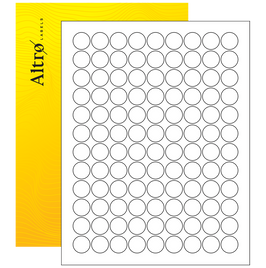 0.75" Circle Labels