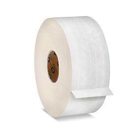 Reinforced Gummed Kraft Paper Tape - 7 Mil, 3" x 150 yds, White