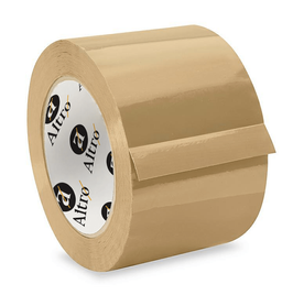 Carton Sealing Tape - 2.1 Mil, 3" x 110 yds, Brown