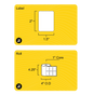 2" x 1.5" Direct Thermal Label (2 UP) - 1" Core