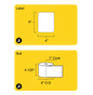 4" x 6" Removable Thermal Transfer Label - 1" Core