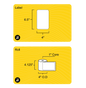 4" x 6.5" Direct Thermal Label - 1" Core