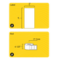 4" x 2" Rectangle Roll Labels - Gloss Inkjet - 3" Core