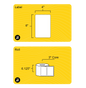 6" x 4" Rectangle Roll Labels - Gloss Inkjet - 3" Core