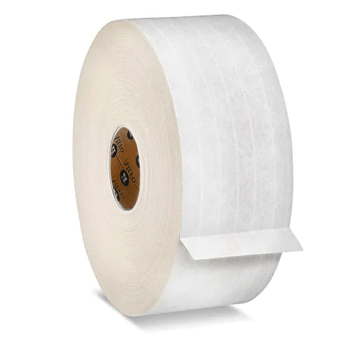 Reinforced Gummed Kraft Paper Tape, Water Activated Tape, 50 yds Length x  2